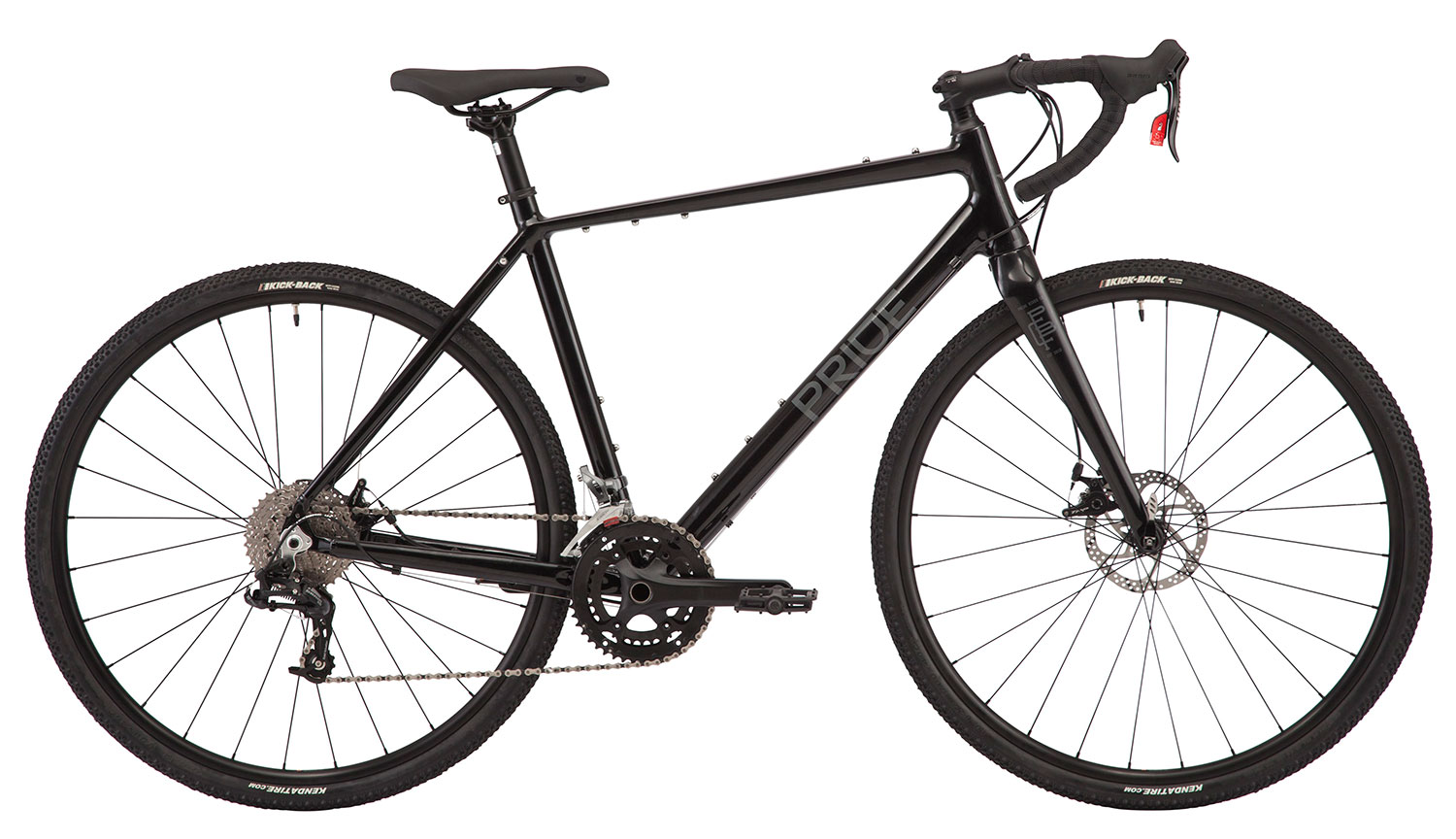 Велосипед 28" Pride ROCX 8.3 рама - M 2020 BLACK/GREY, чёрный фото 1