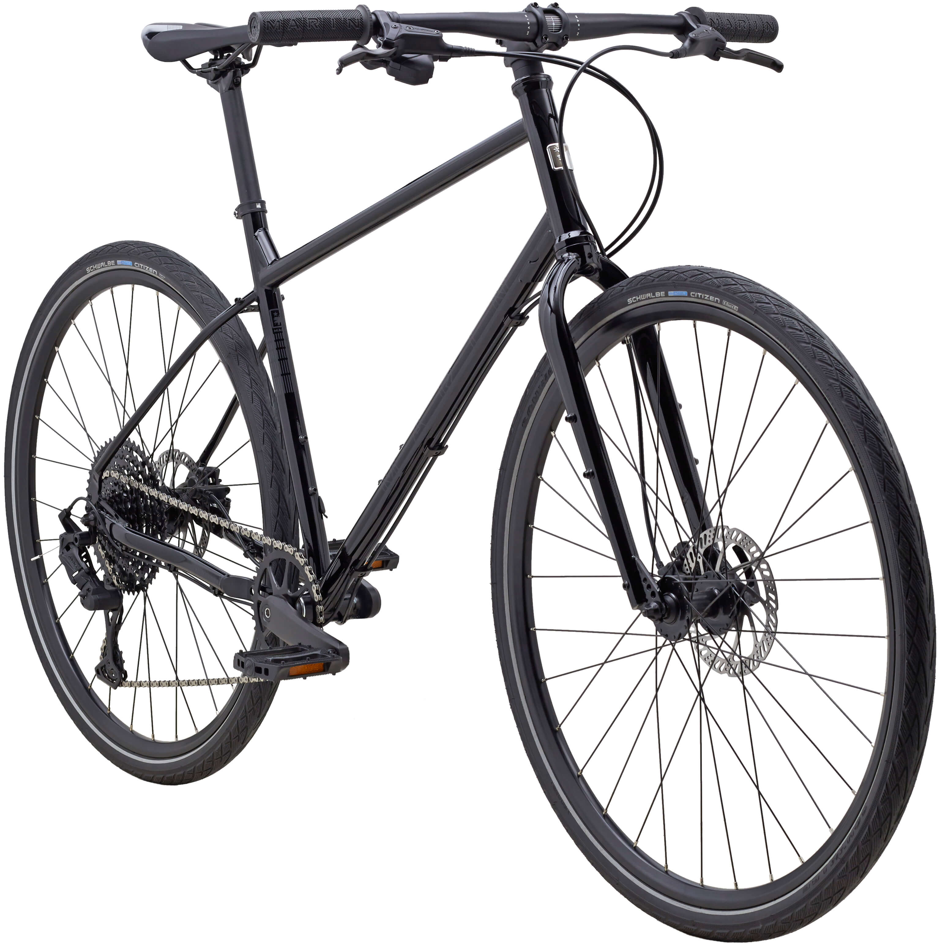 Велосипед 28" Marin MUIRWOODS рама - M Black A5 фото 2