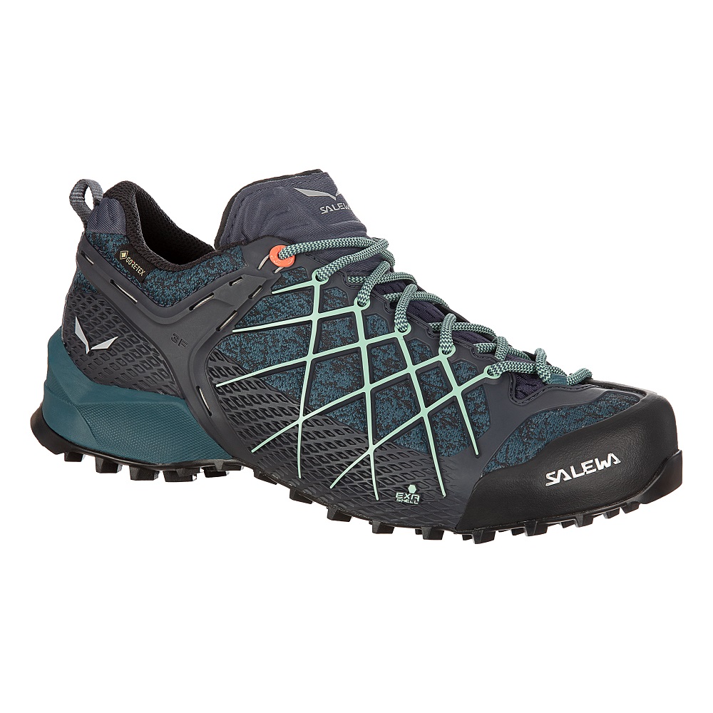 Кроссовки Salewa WS WILDFIRE GTX 63488 3838 женские, размер 38, синие фото 