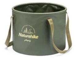 Ведро складное для воды Naturehike NH20SJ040, ПВХ, 20 л, зеленый фото 