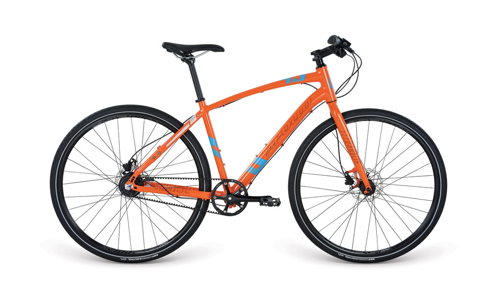 Велосипед 28 "Apollo TRACE 45 HI VIZ рама - L gloss Orange/gloss Teal/Reflective фото 