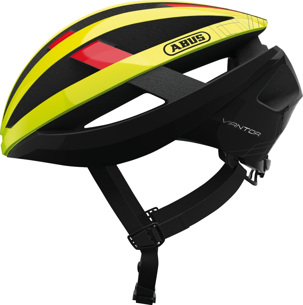 Шлем ABUS VIANTOR размер S (51-55 см), Neon Yellow, желто-черный фото 