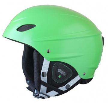 Шлем сноубордический Demon Phantom Team Green, L, DS6506-Audio