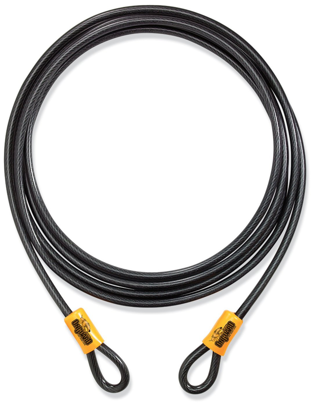 Трос ONGUARD AKITA Wire 460см х 10мм на петлях з вініловим покриттям, сталевий фото 
