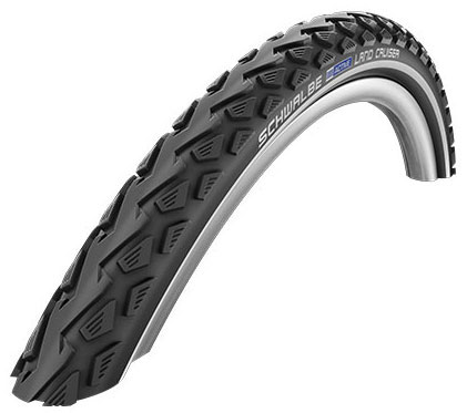 Покрышка 28x1 3/8 700x35C (37-622) Schwalbe LAND CRUISER HS307 K-Guard B/B SBC, 50EPI фото 