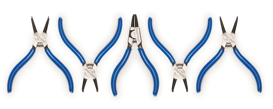 Щипці Park Tool RP-SET.2 для зняття стопорних кілець, набір 5 штук фото 