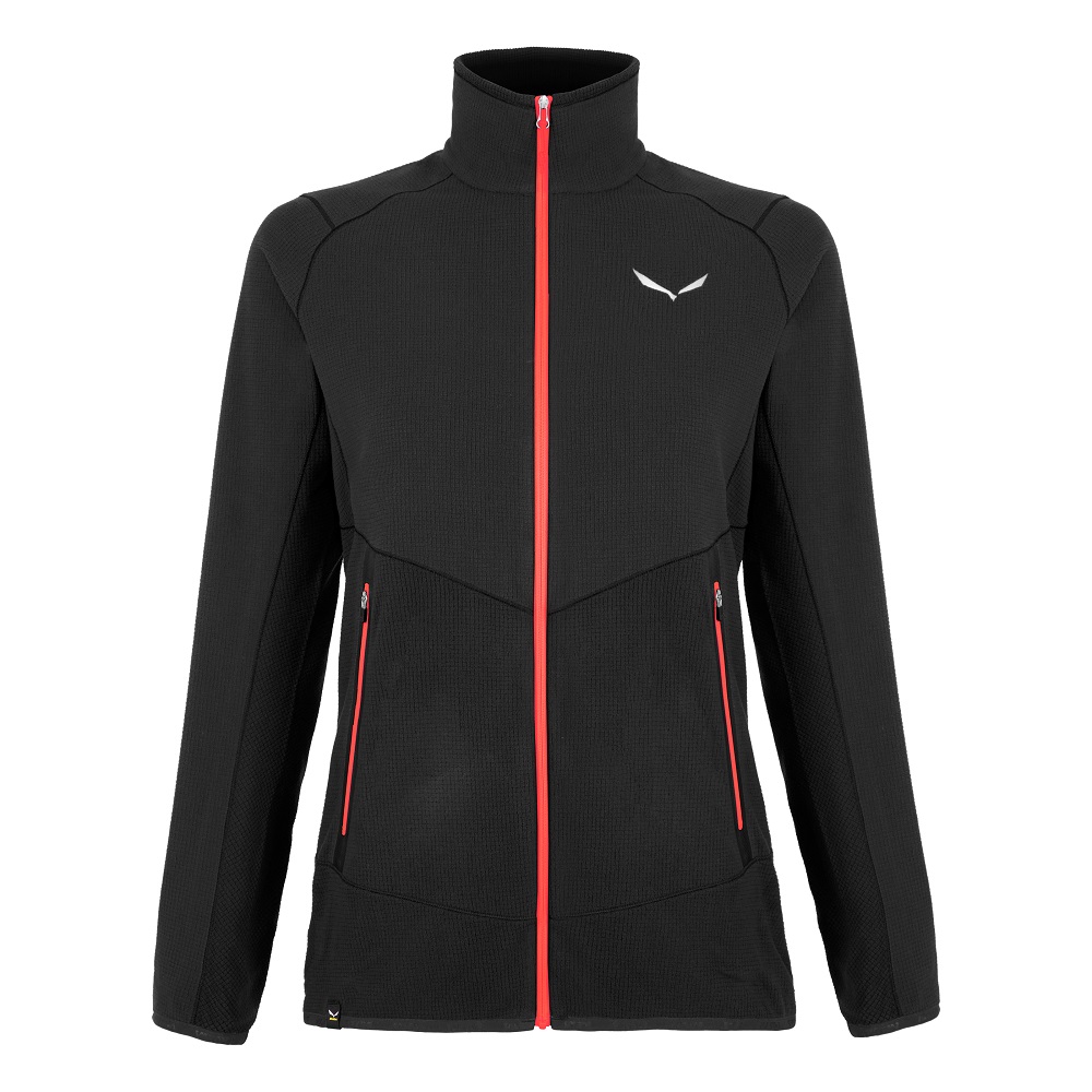 Флис Salewa W PAGANELLA JKT 27925 0911 женский, размер S, черный фото 