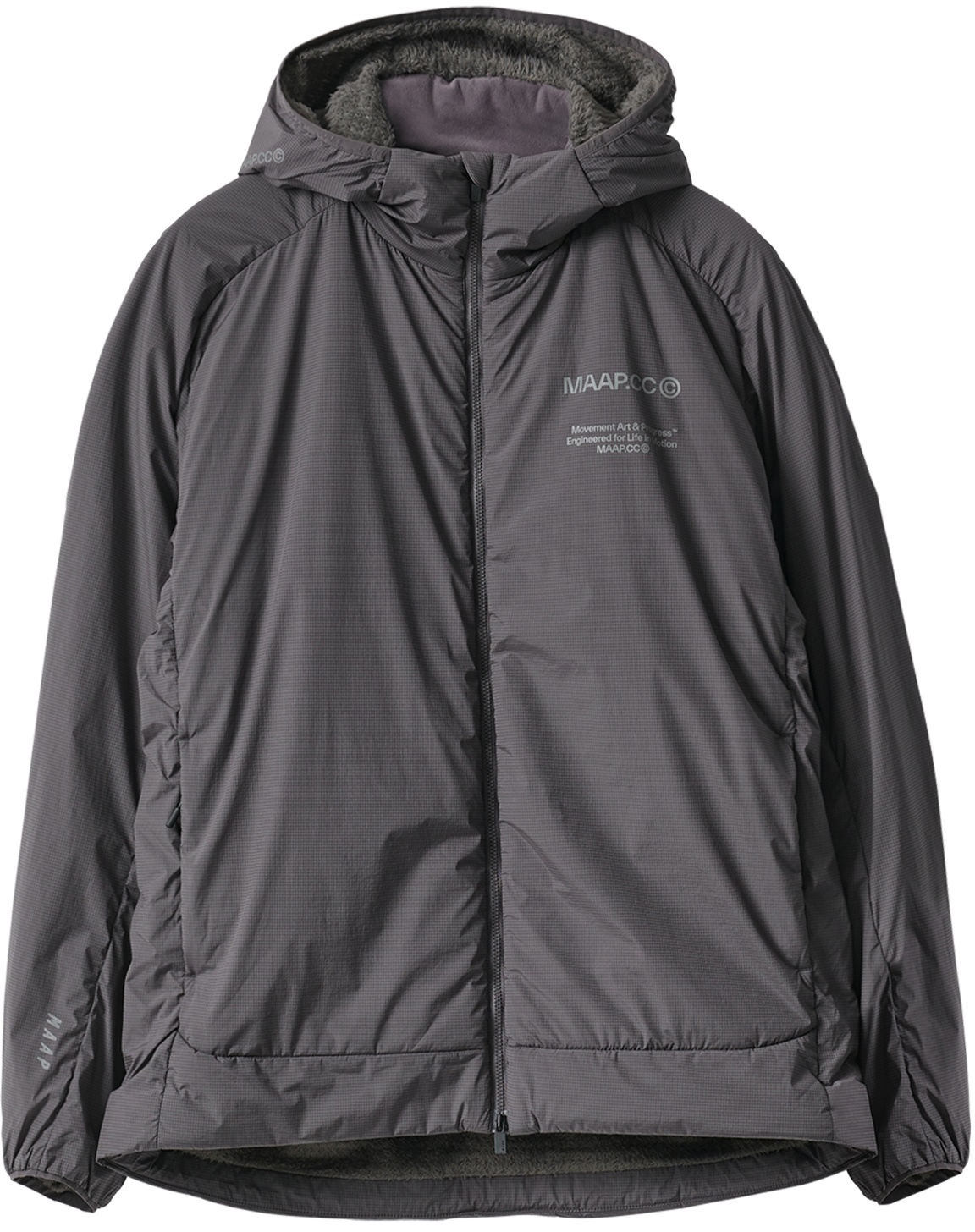 Худі утеплене MAAP Solace Insulated Hoodie S, чоловіче, MONOLITH фото 