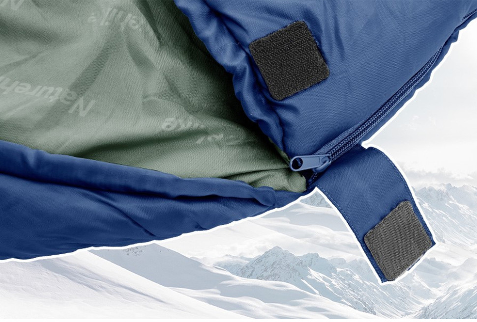 Спальний мішок Naturehike MJ300 CNK2300SD014, темно-блакитний фото 8