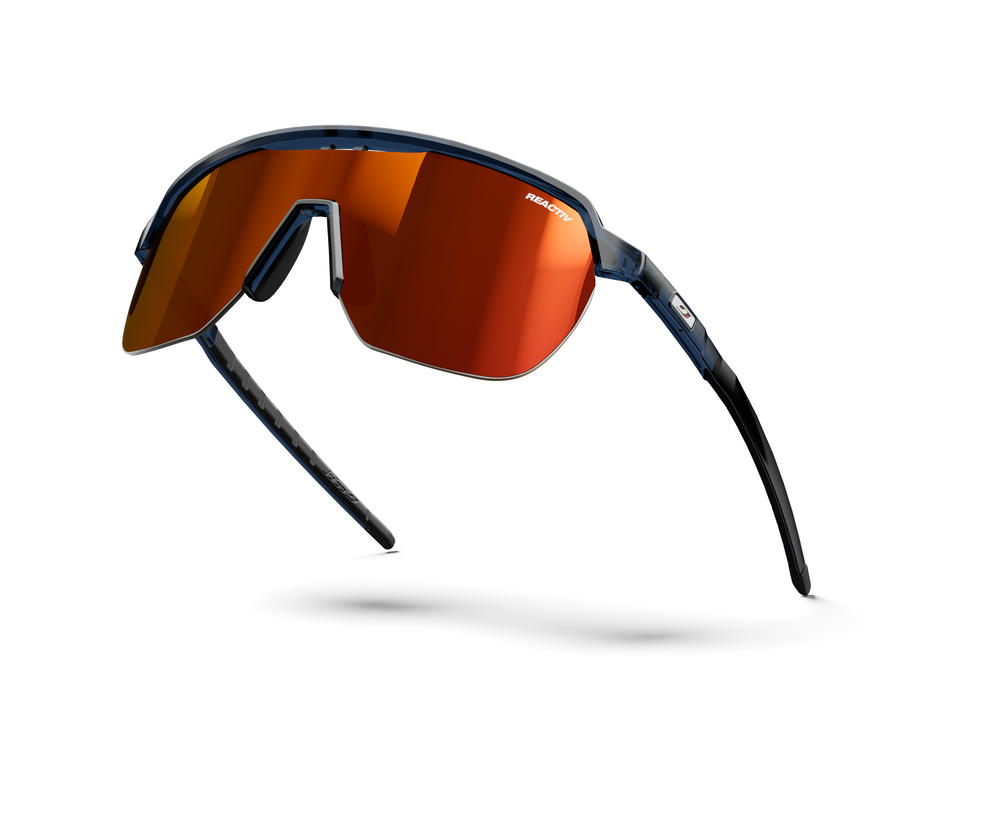 Окуляри Julbo FREQUENCY REACTIV PERFOMANCE 0-3 HIGH CONTRAST, синьо-чорні, фотохромна лінза фото 6