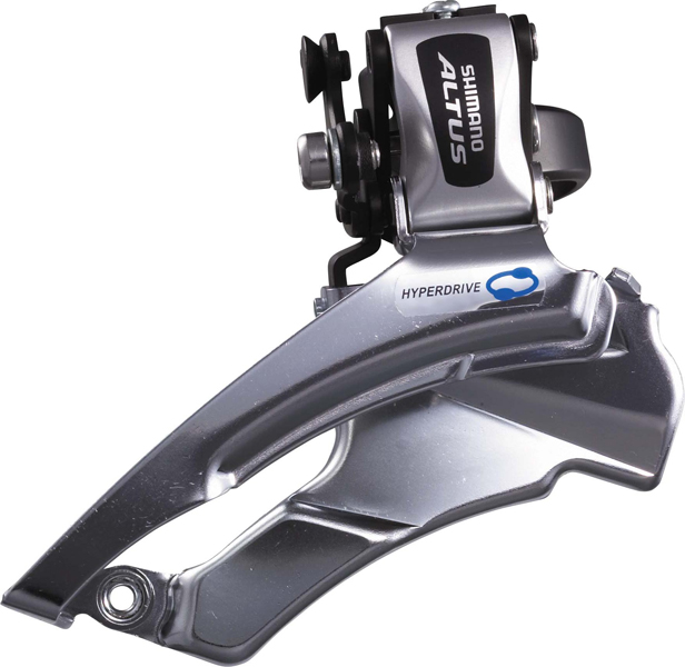 Переключатель пер. инд. Shimano Altus FD-M311 под трубу 34.9мм черн. фото 