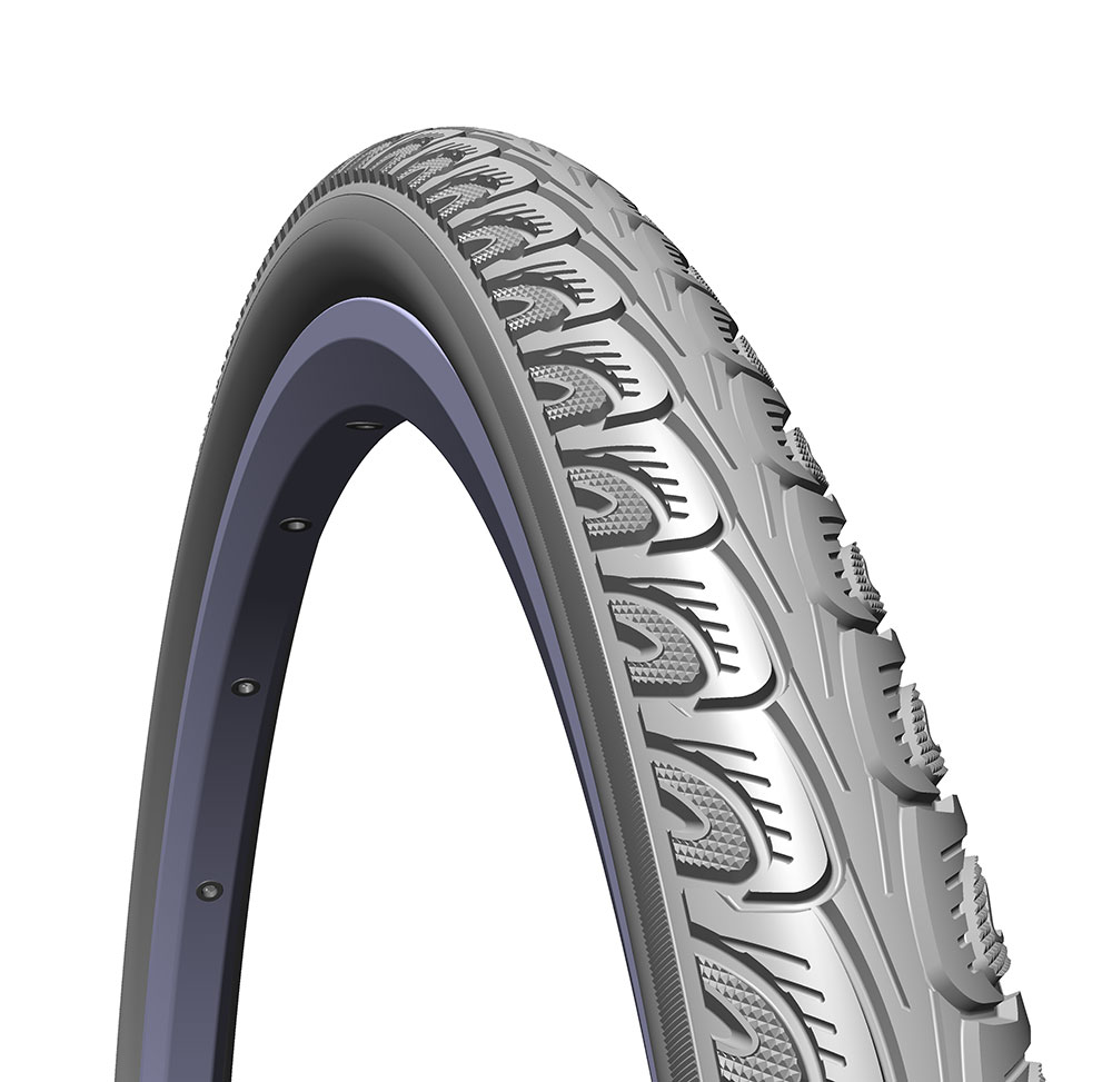 Покрышка 700x40C (42-622) Rubena (Mitas) HOOK V69 Classic, (LW)(ST)(RS) черная фото 