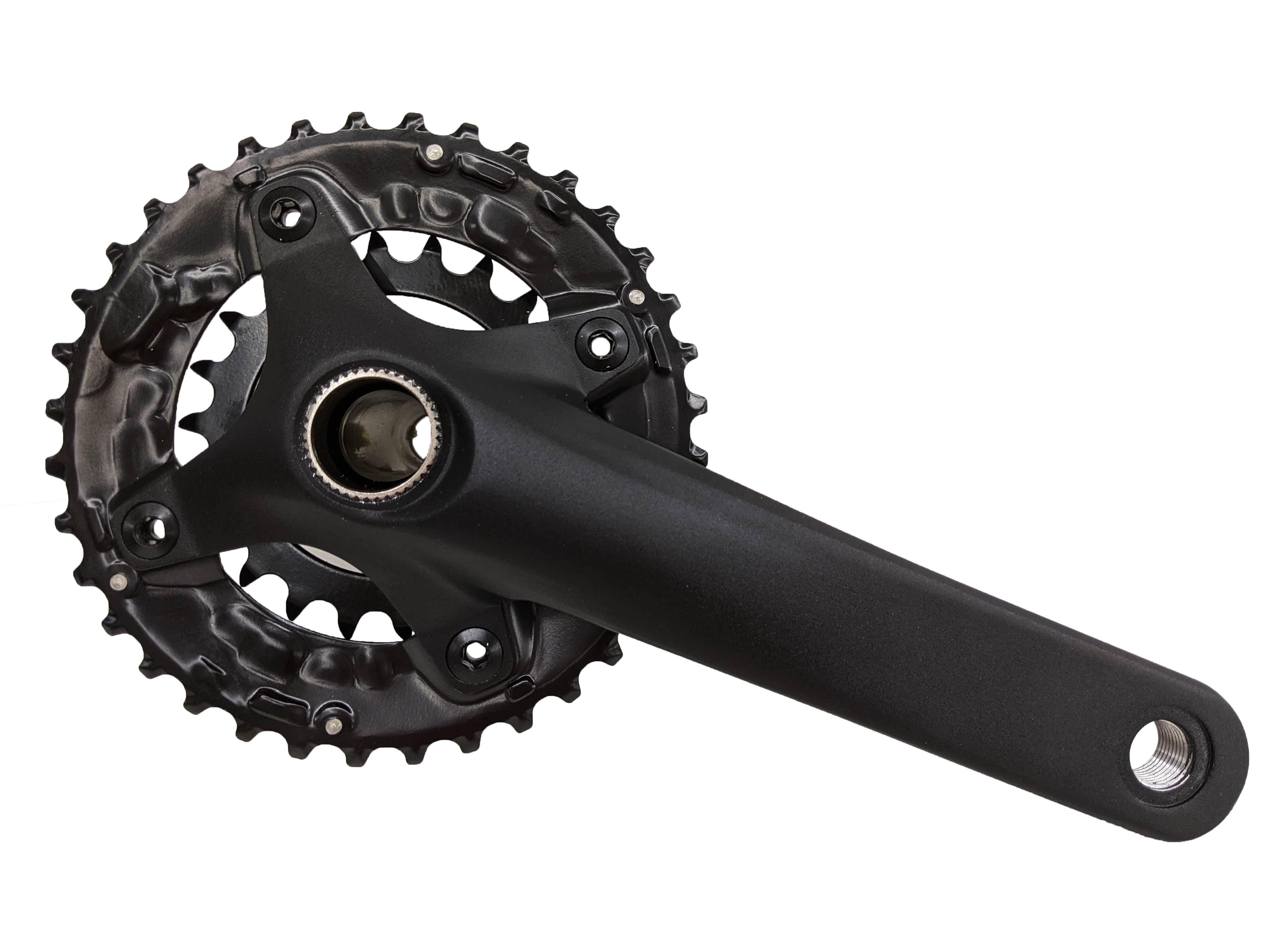 Комплект шатунов PROWHEEL VORTEX-501-TT (10S) 170мм, 36/22T черные фото 