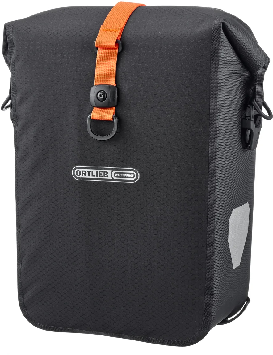 Гермосумка велосипедная Ortlieb Gravel-Pack QL2.2 Black Matt, 14,5 л фото 