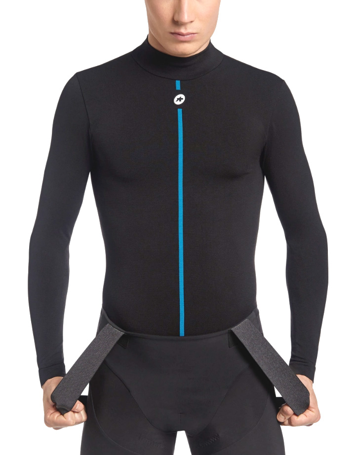 Термобельё ASSOS Winter LS Skin Layer Black Series, черное, III/XLG-TIR фото 3