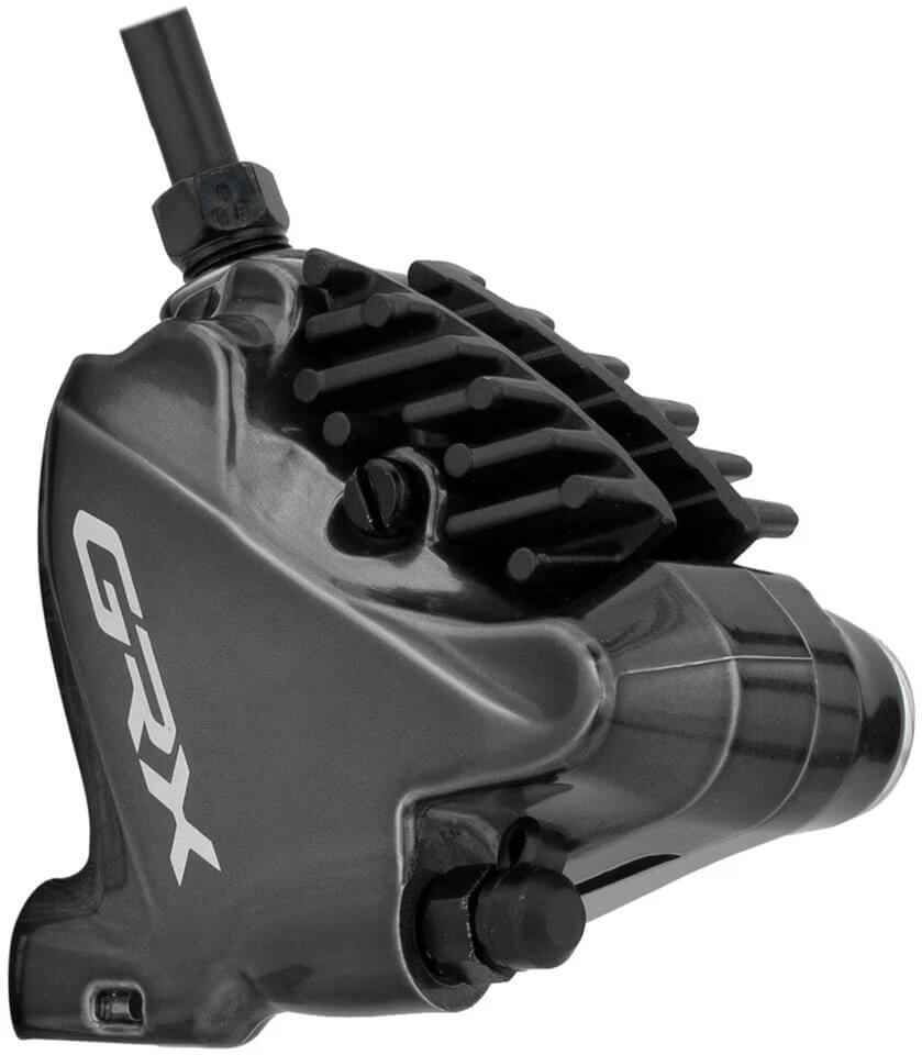 Гальмо дискове гідравлічне Shimano RX815 GRX Di2, заднє (права гальм.ручка/шифтер ST-RX815 11-шв, BR-RX810, гидролінія 1700мм) фото 5