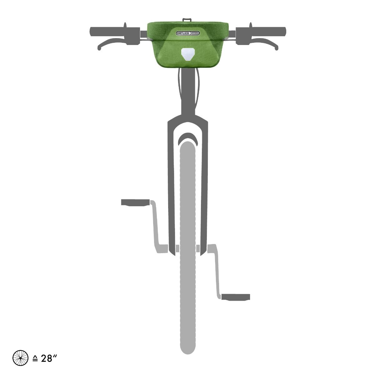 Гермосумка велосипедная Ortlieb Ultimate Six Plus lime-moss green, 5 л фото 5