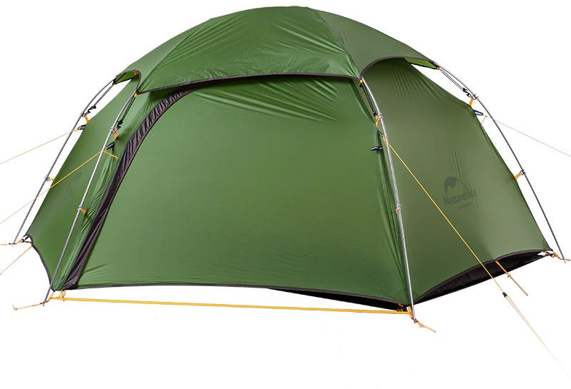 Палатка двухместная Naturehike Cloud Peak 2 NH17K240-Y, темно-зеленая фото 