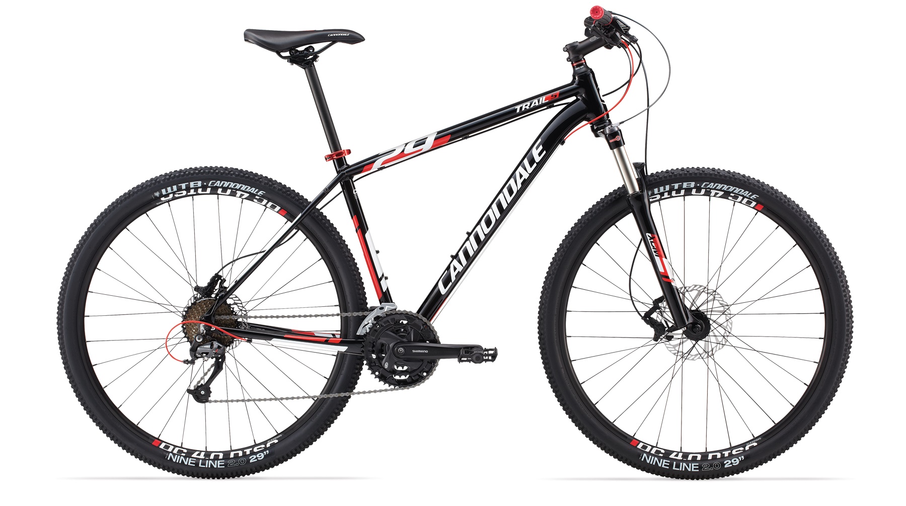 Велосипед 29 "Cannondale TRAIL 5 рама - XL 2015 чорний фото 
