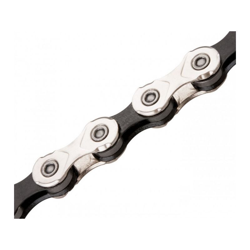 Ланцюг інд. 114 зв. 1/2x11/128 KMC X11-1 NPBK silver/black