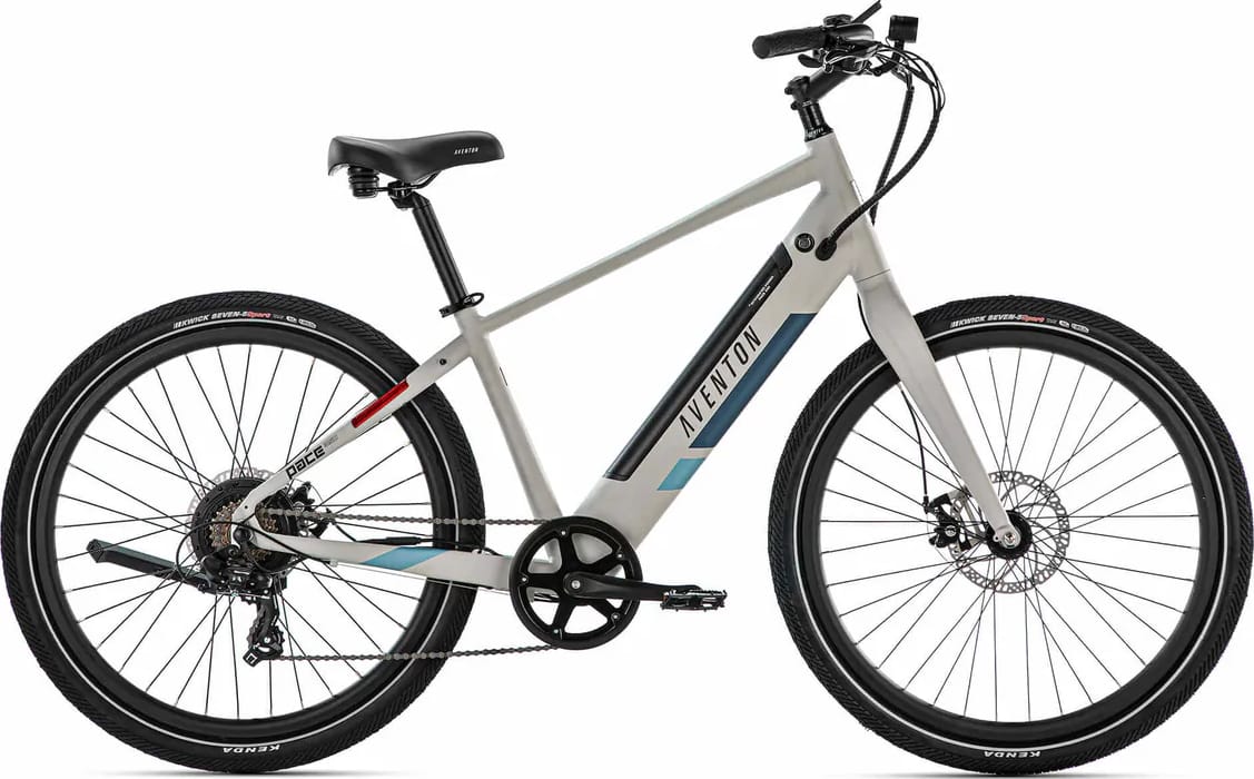 Електровелосипед 27,5" Aventon Pace 350 рама - L Cloud Gray A3 фото 