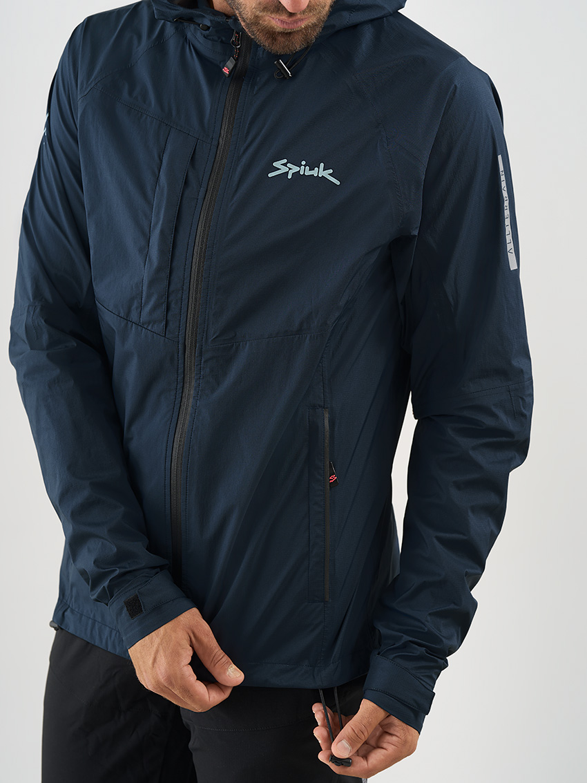 Куртка Spiuk All Terrain Waterproof мужская голубая XXL фото 3