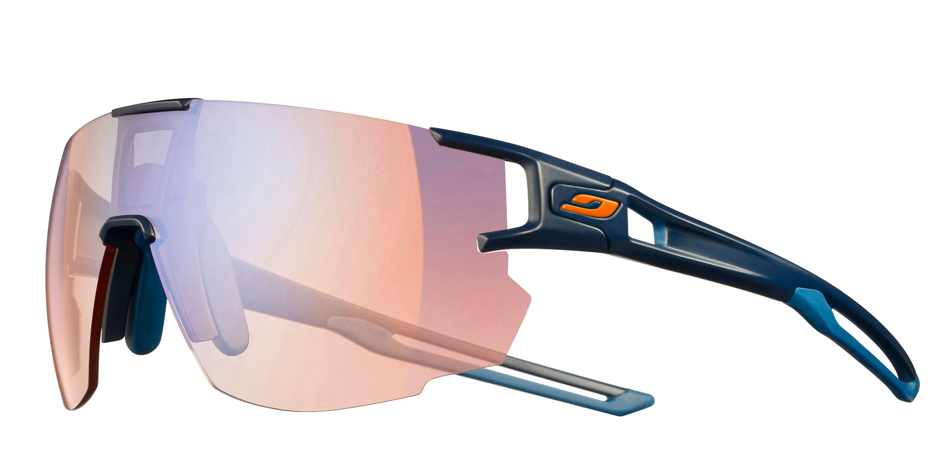 Фотография Очки Julbo AEROSPEED REACTIV PERFOMANCE 1-3 LIGHT AMPLIFIER, сине-оранжевые, фотохромная линза 1 Очки Julbo AEROSPEED REACTIV PERFOMANCE 1-3 LIGHT AMPLIFIER, сине-оранжевые, фотохромная линза фото 1