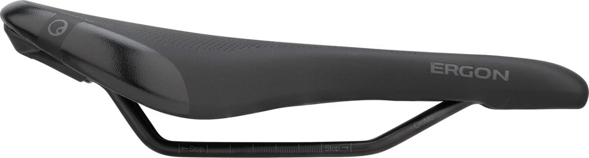 Сідло Ergon SM Sport Gel Women S/M Stealth, 143 мм, чорне фото 2