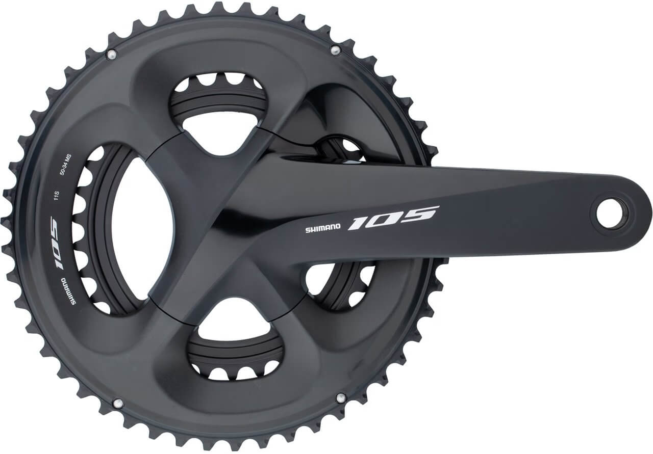Шатуни Shimano FC-R7000 105, Hollowtech II, 172.5мм, 50Х34, без каретки фото 