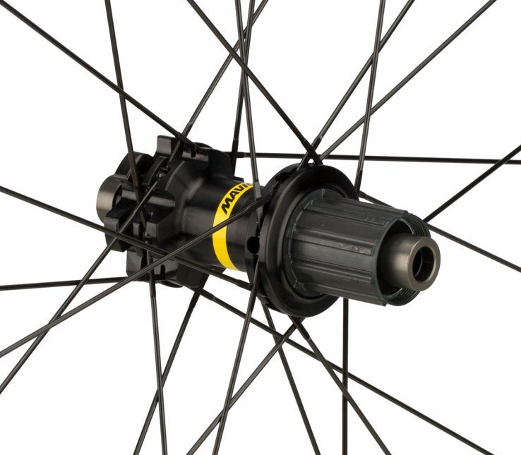 Колесо пер+зад 28" шоссе Mavic AKSIUM DISC без покрышек, под дисковый тормоз 6 болтов, ось 12 мм, с адаптерами QR 9мм фото 2