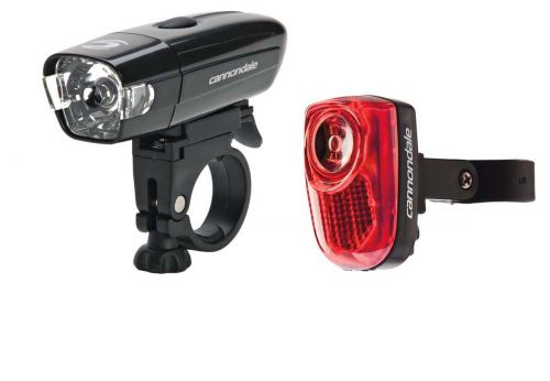 Фара светодиодная Cannondale FORESITE PLUS + зад.фонарик HINDSITE ULTRA 1/2 ватт фото 