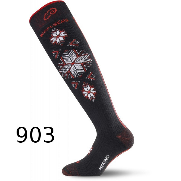 Термоноски Lasting лыжи SWN 903, размер S, черные фото 