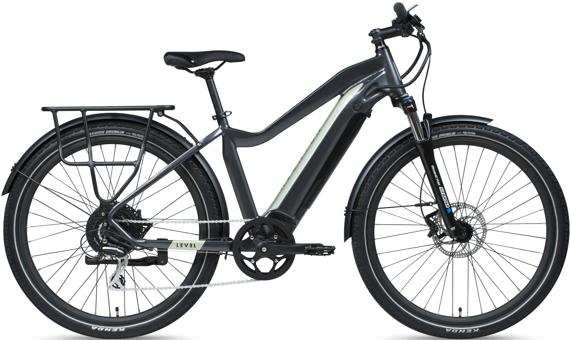 Электровелосипед 27,5" Aventon Level 500 рама - S 2022 Stone Gray фото 