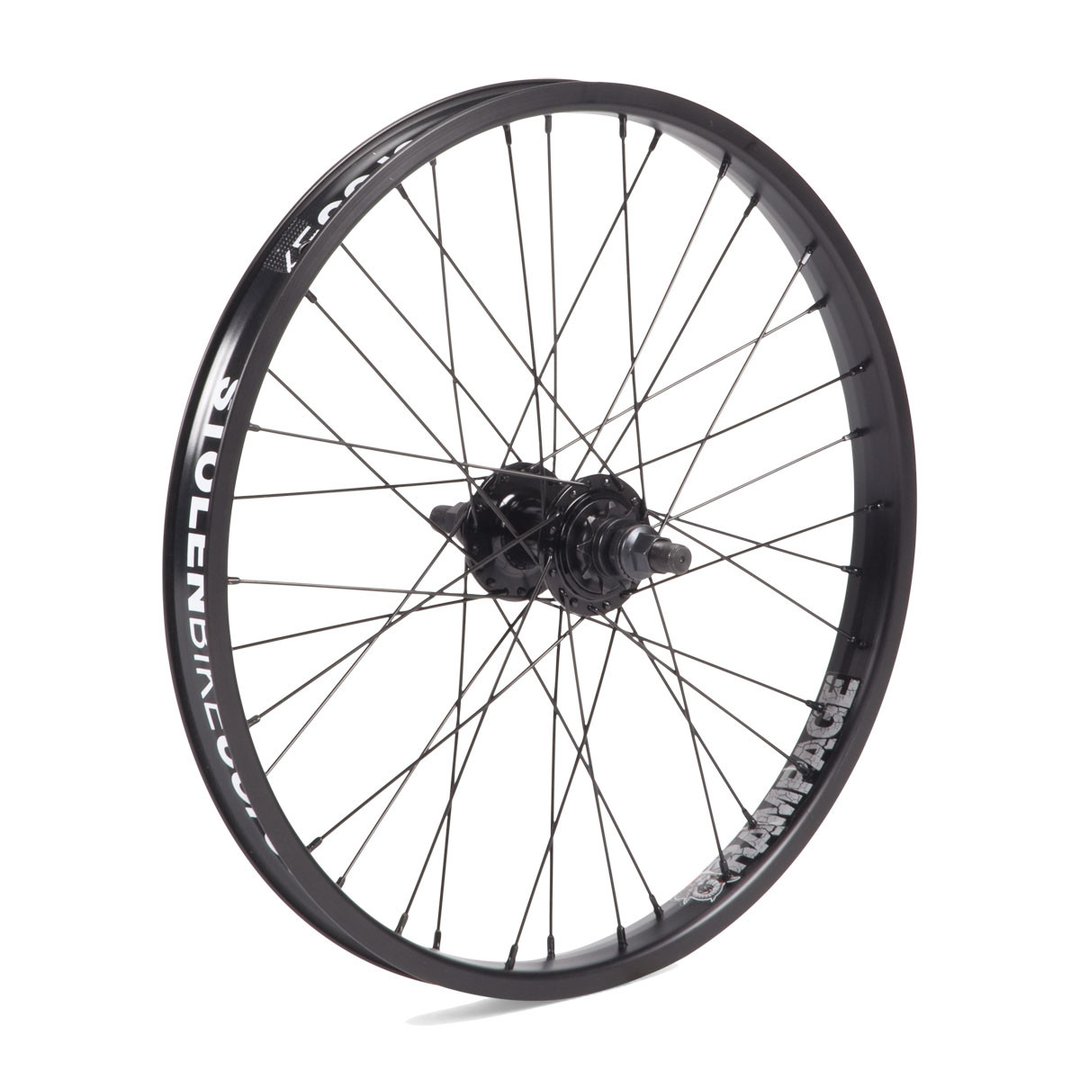 Колесо задн. 20" 36H Stolen RAMPAGE, 9T, черное фото 