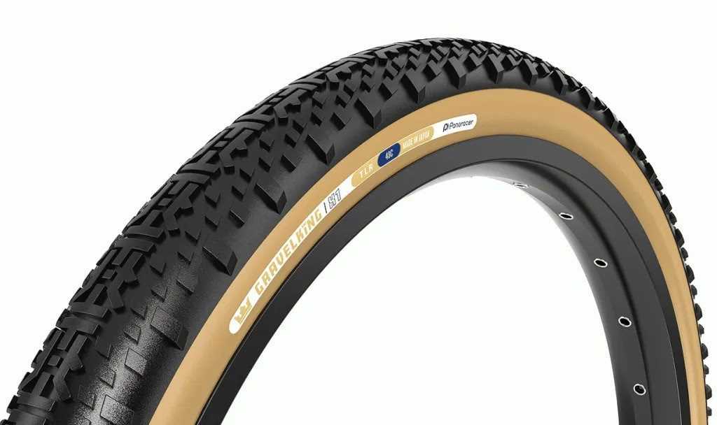 Покрышка 700x55C Panaracer GRAVELKING X1 GEN2, черная с коричневой боковиной фото 