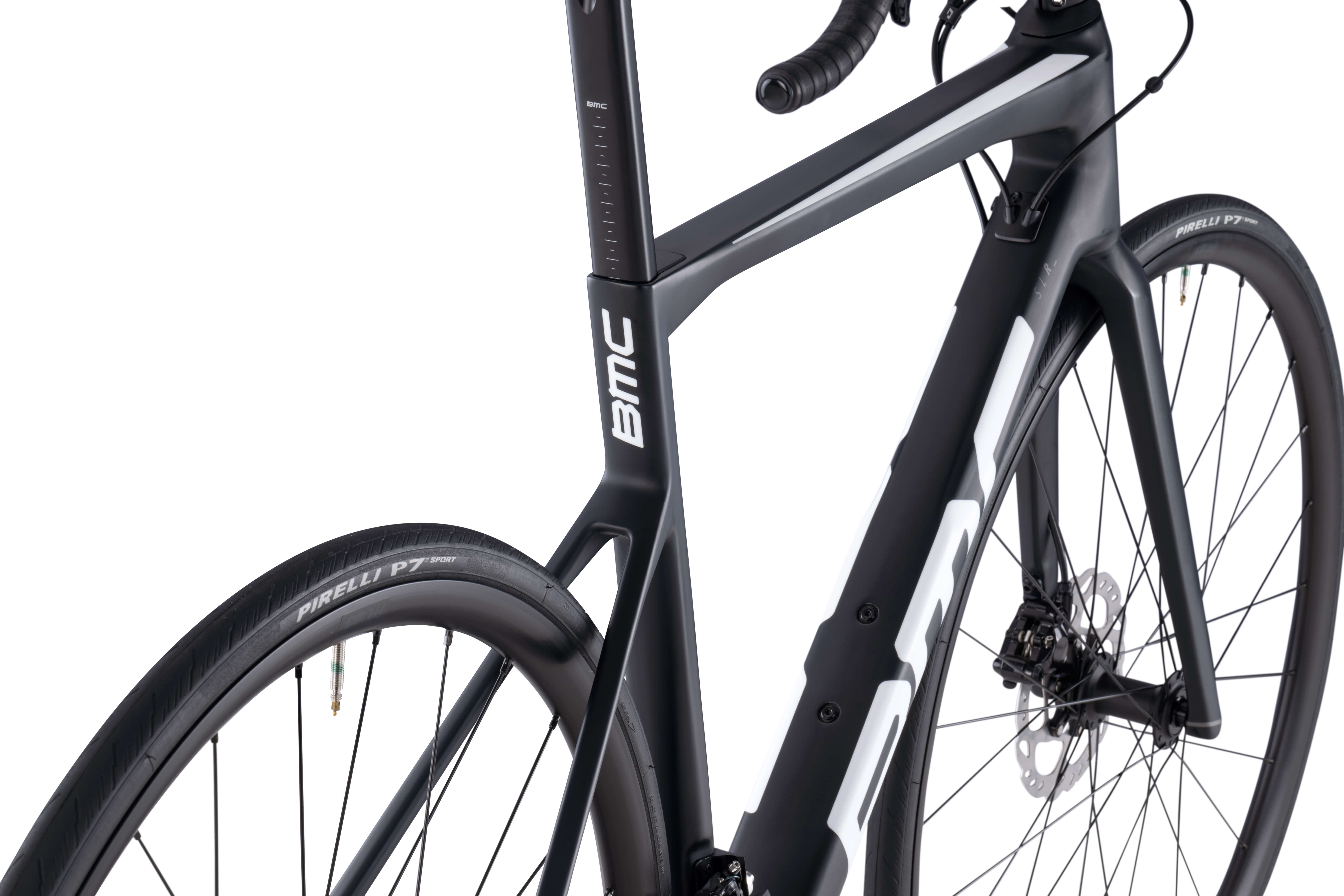 Велосипед 28" BMC TEAMMACHINE SLR FIVE рама - 56см 2024 blk wht gry фото 6