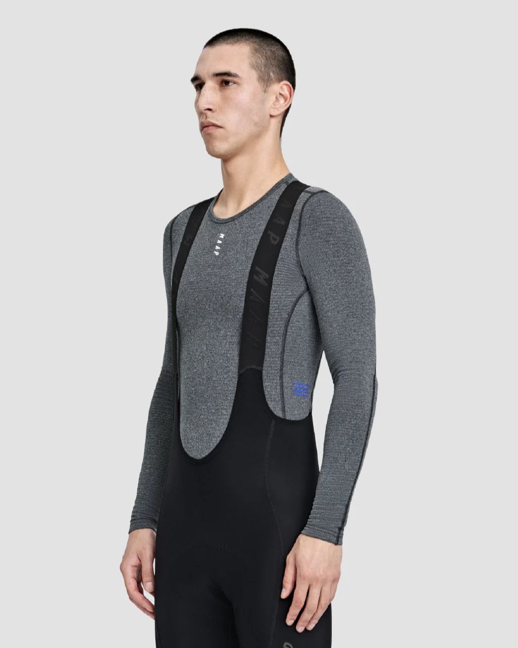 Термофутболка утеплена MAAP DEEP WINTER BASE LAYER S charcoal фото 2