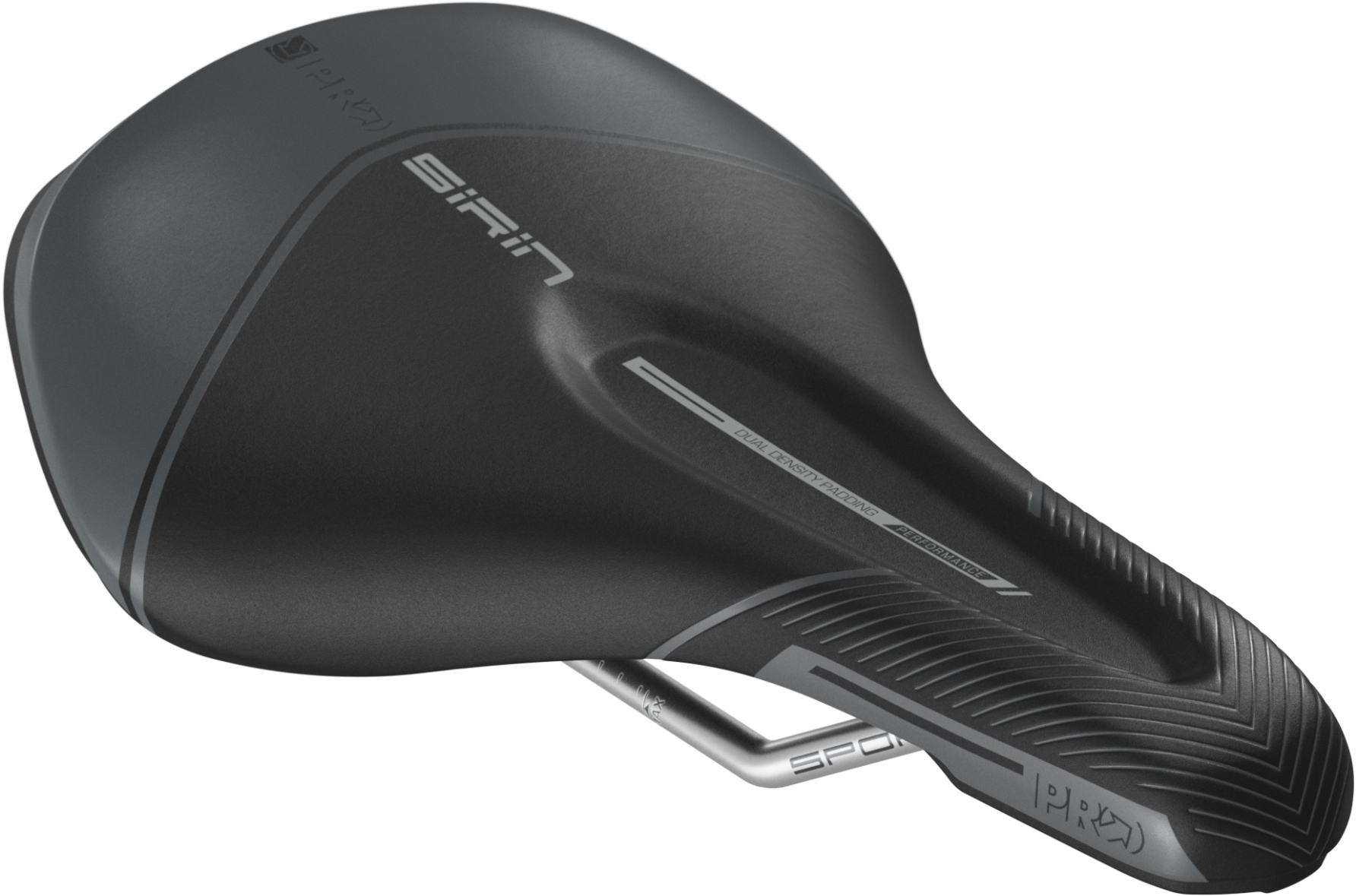 Фотографія Сідло PRO SIRIN SPORT, Anatomic Fit, 162 мм, жіноче, чорне 1 Сідло PRO SIRIN SPORT, Anatomic Fit, 162 мм, жіноче, чорне фото 1
