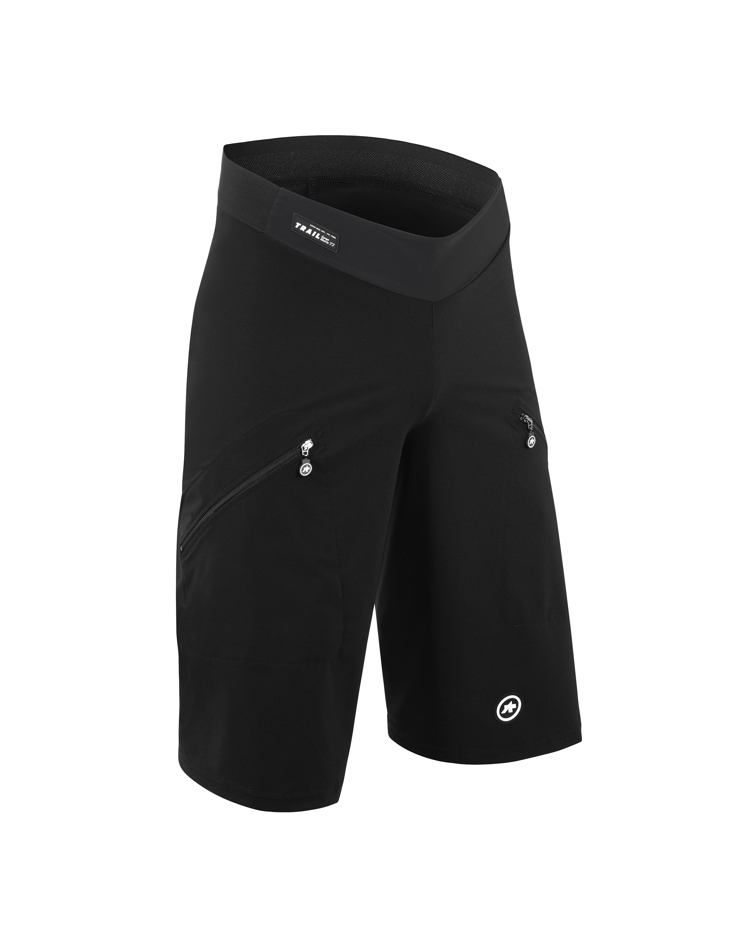 Велошорты ASSOS Trail Cargo Shorts T3 Black Series, мужские, черные, XL