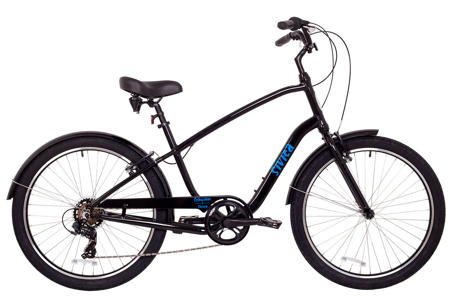 Велосипед 26" Schwinn SIVICA 7 чорний A0 фото 