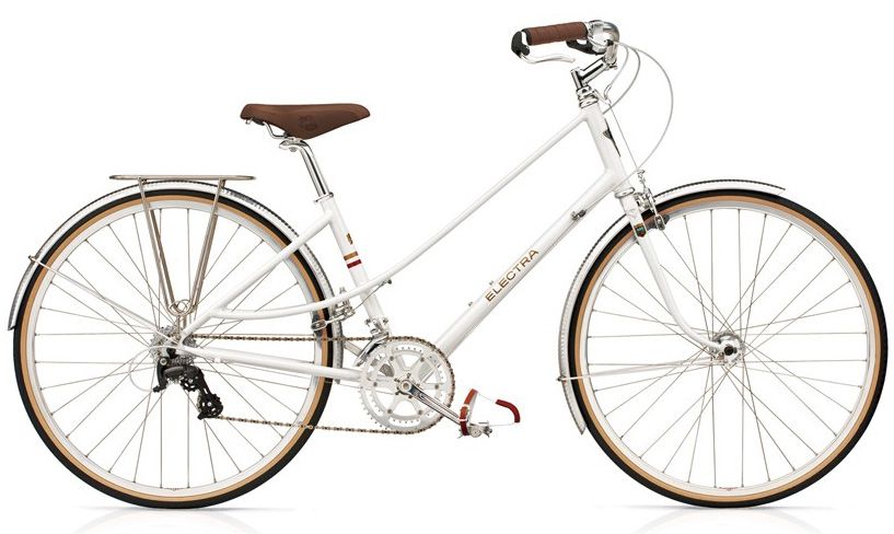 Велосипед 28" Electra Ticino 16D (Alloy) Ladies' Pearl White фото 