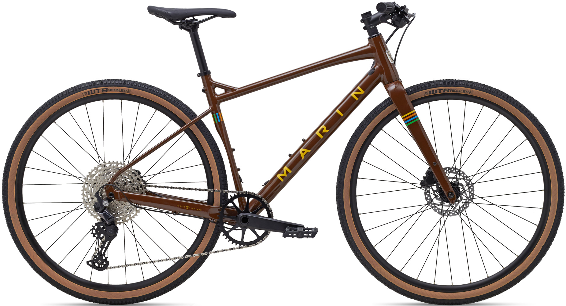 Велосипед 28" Marin DSX 2 рама - M Brown/Yellow A3 фото 