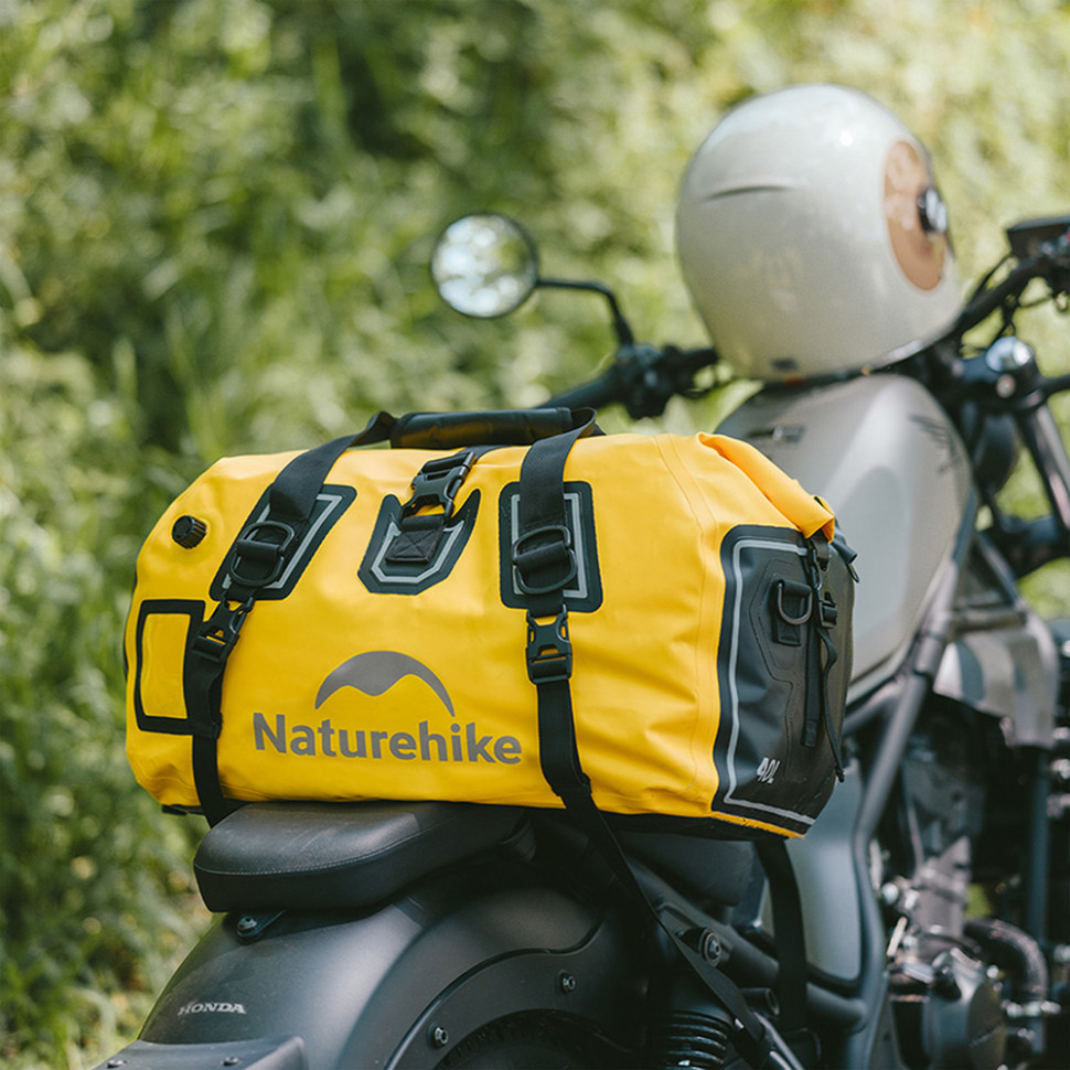 Сумка дорожня водонепроникна Naturehike CNK2450XB015, 40 л, жовта фото 2