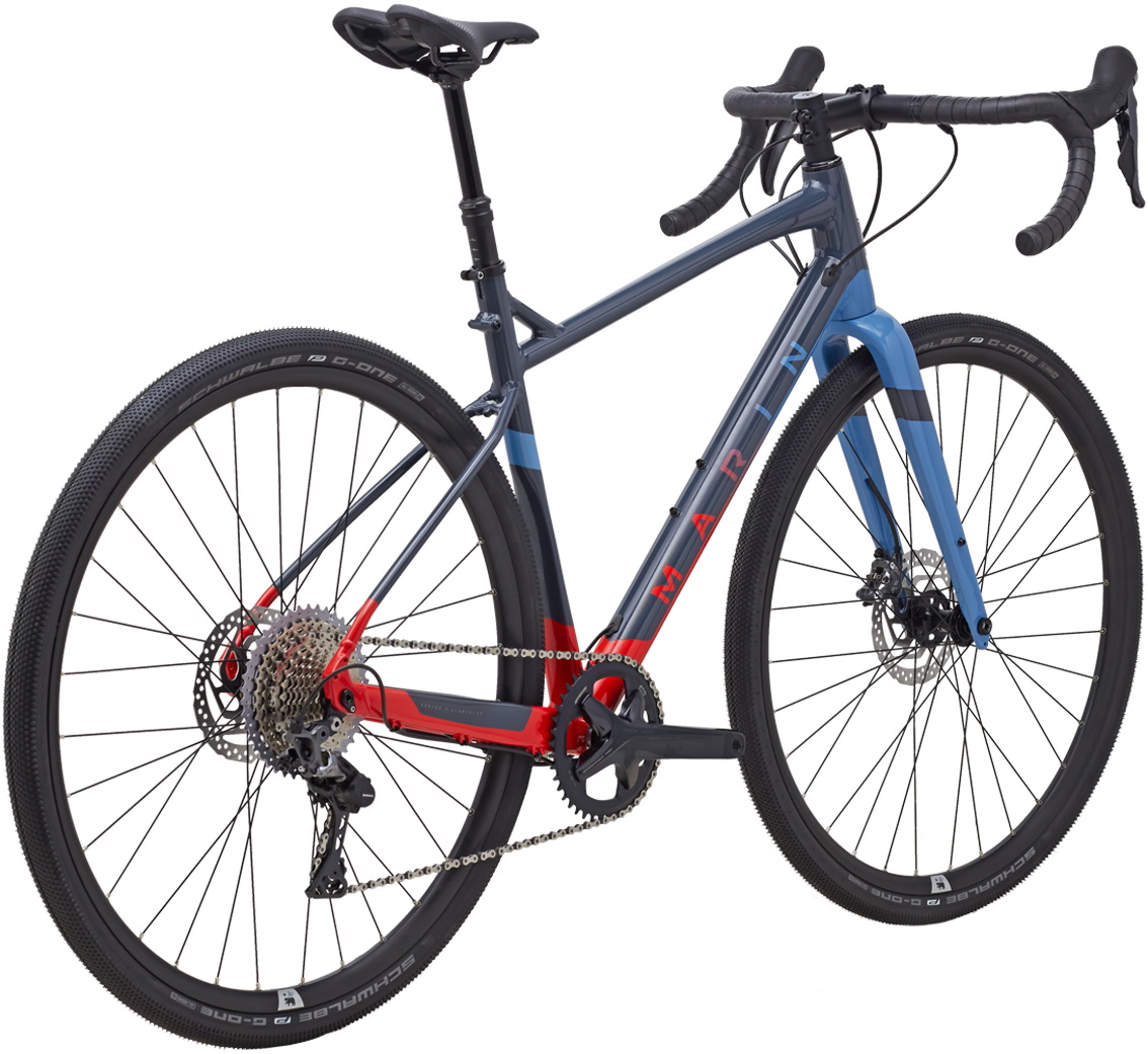 Велосипед 28" Marin GESTALT X11 рама - 56см 2022 Gloss Grey/Blue/Roarange фото 3
