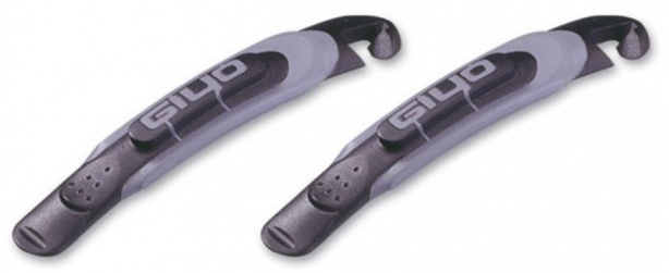 Комплект бортировочных лопаток GIYO GT-03 пластиковые серо-чёрные (3шт ) фото 