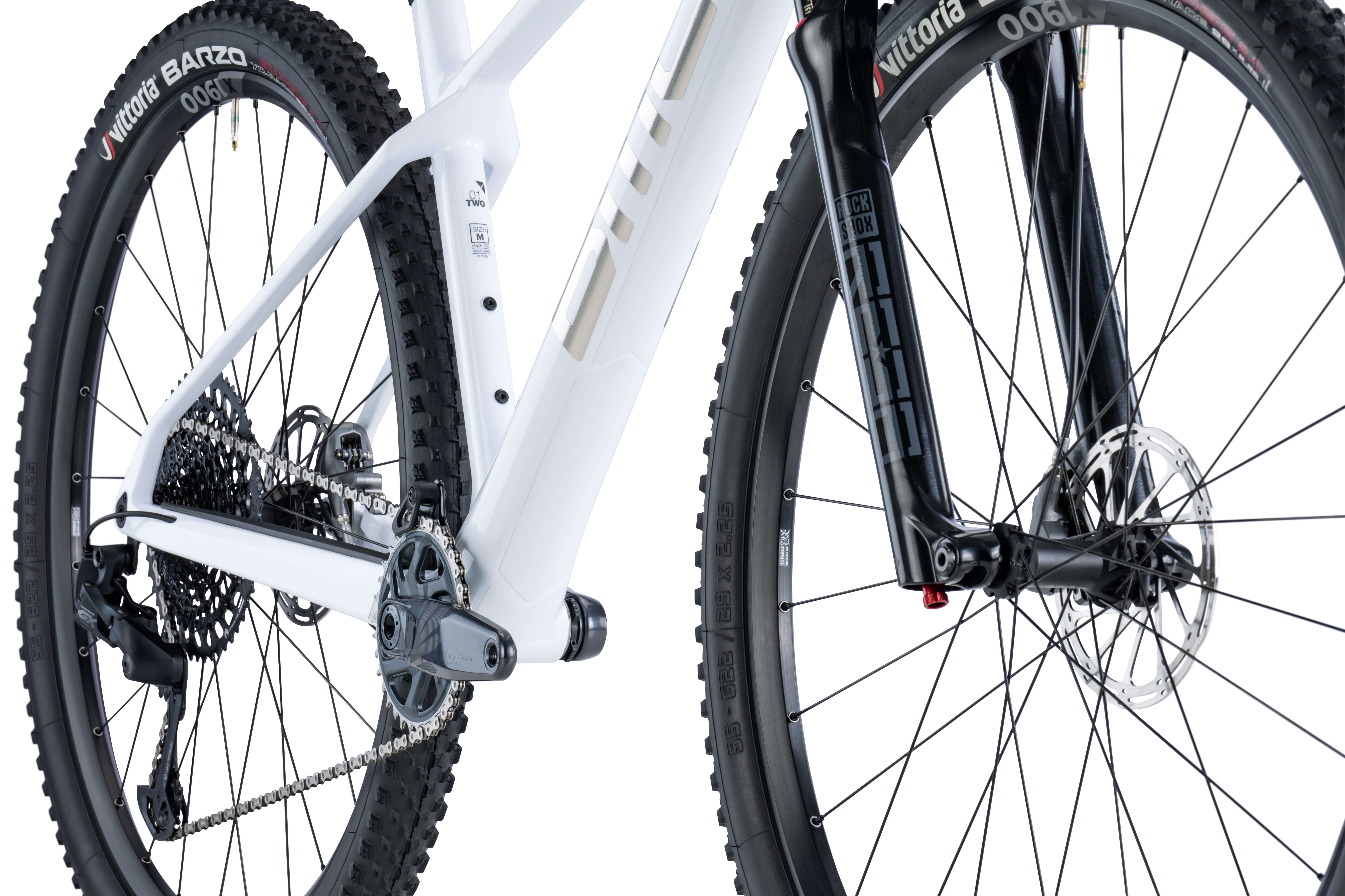 Велосипед 29" BMC TWOSTROKE 01 TWO рама - S wht bru bru A5 фото 6