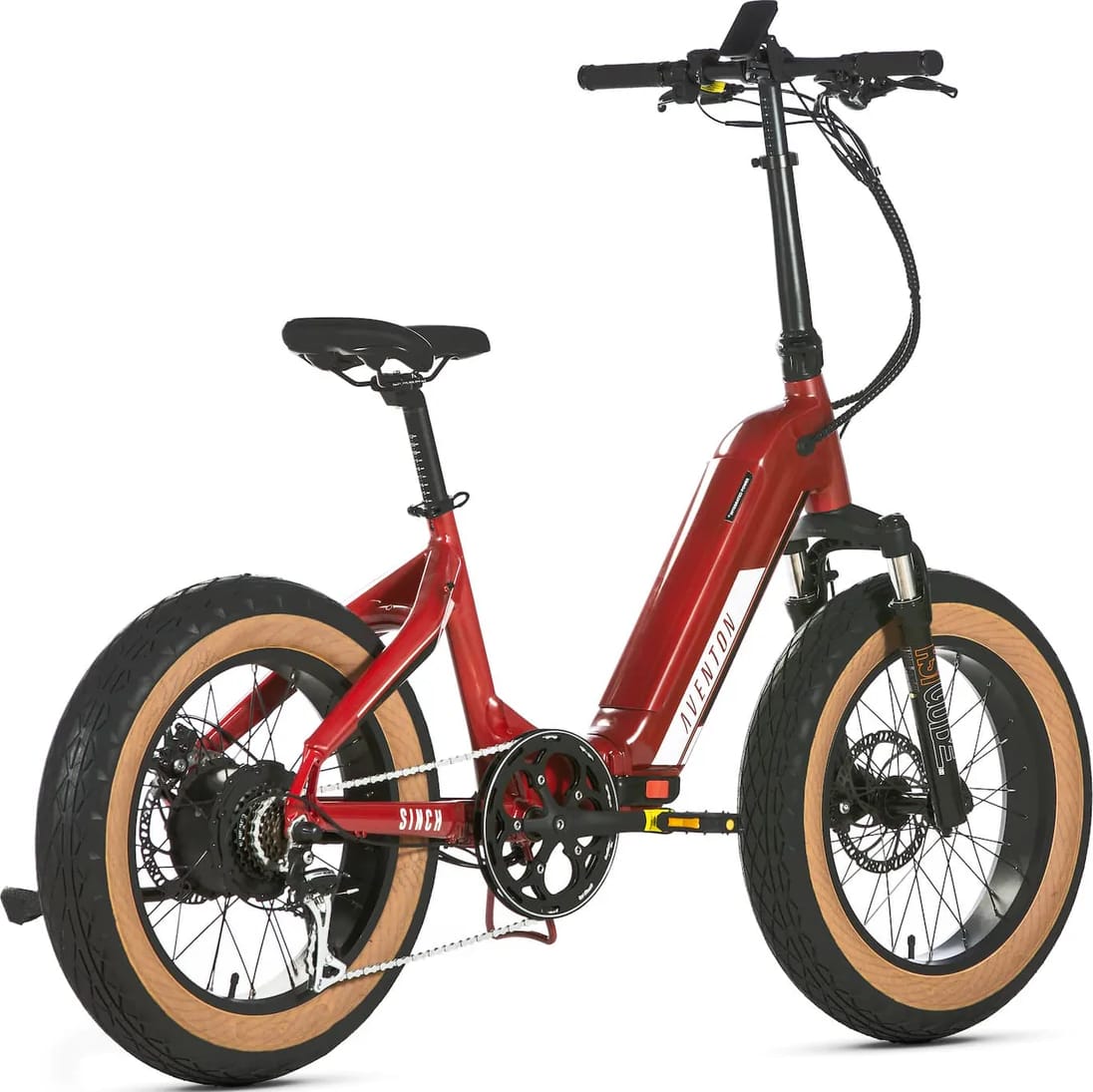Электровелосипед 20" Aventon Sinch 500 ST Bonfire Red A3 фото 3