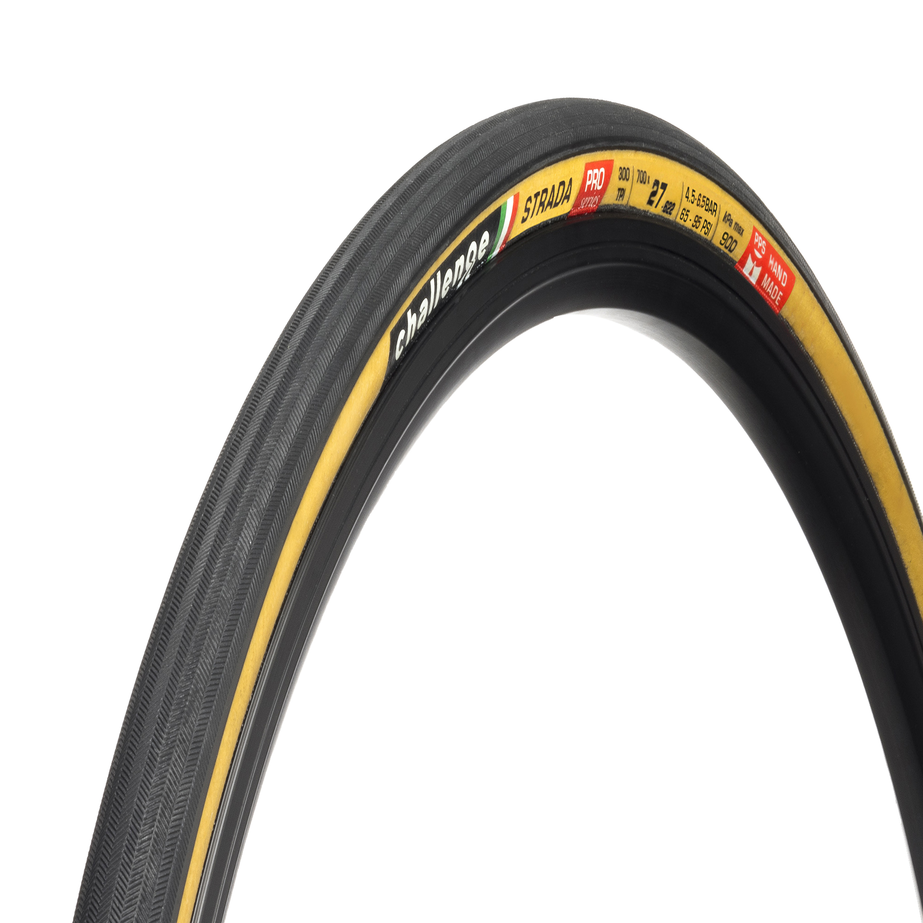 Покришка 700x27 Challenge Strada PRO 300TPI Black/Tan фото 