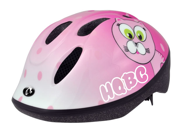 Шлем детский HQBC FUNQ Pink Cat, размер 48-54см фото 