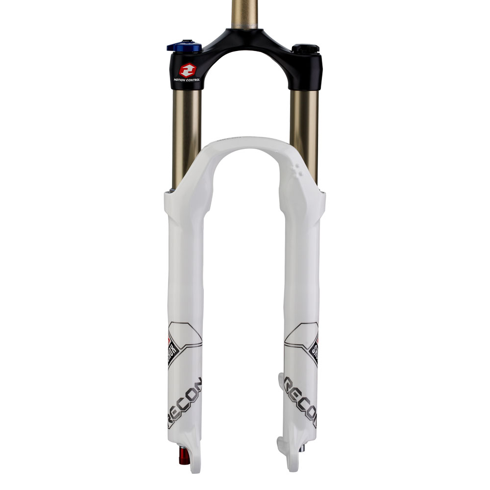 Вилка 29 "аморт. Під диск Rock Shox Recon Gold хід-80 Solo Air шток 265mm 1,5" біла фото 